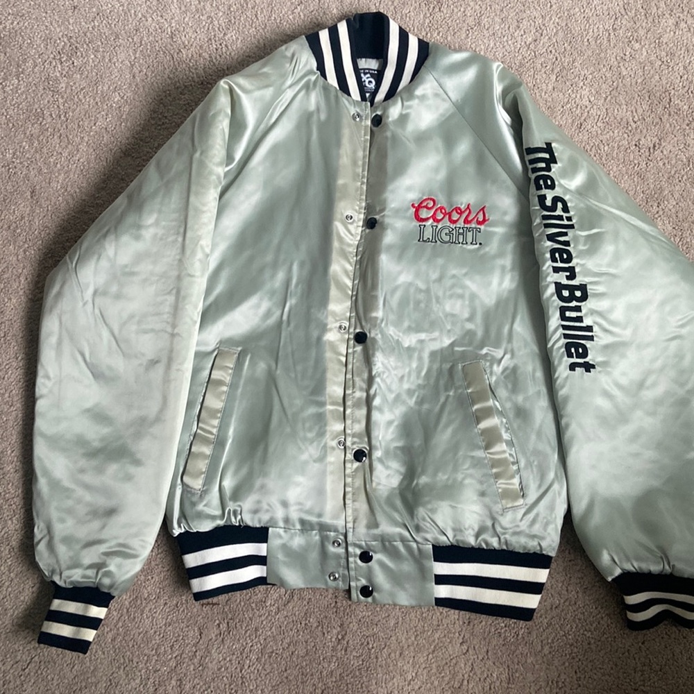 Coors Light silver bullet jacket